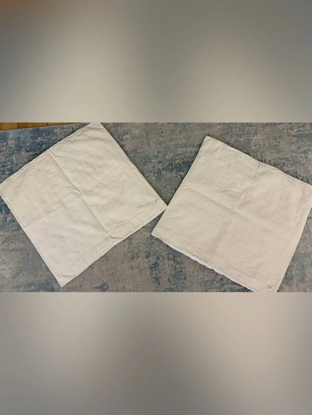 Set of 2/West Elm Candlewick 100% Cotton Pillow Covers size 20x20/